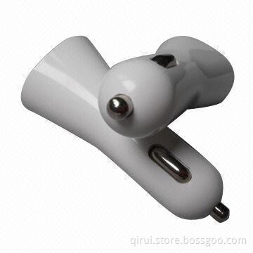 2.1A Car Charger with Speaker